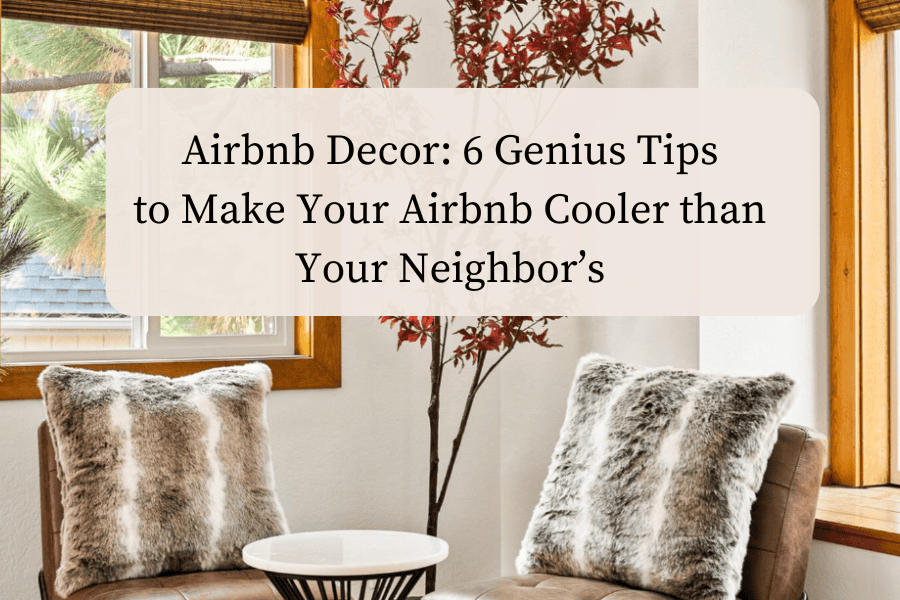 diy airbnb decor