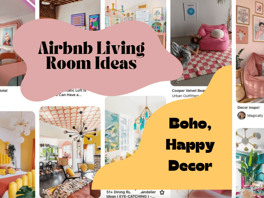 airbnb living room decor